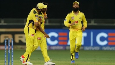 Shardul Thakur dismissed Suryakumar Yadav for 3.&nbsp; (IPL/Twitter)