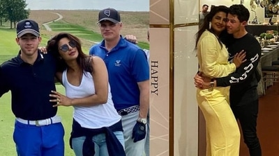 Priyanka Chopra flew down to the US to ring in Nick Jonas' birthday.