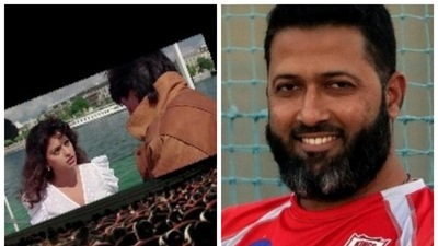 Fans left scratching their heads as Wasim Jaffer sends Twitter into a fix with a cryptic tweet ahead of MI vs CSK IPL 2021 clash (HT COLLAGE)