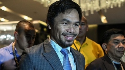 Boxer Manny Pacquiao to run for Philippines president in 2022 (FILE) Boxer Manny Pacquiao to run for Philippines president in 2022 (FILE)