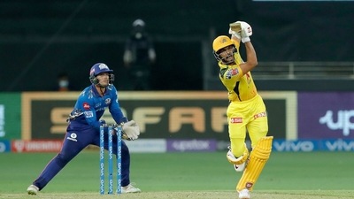 Ruturaj Gaikwad remained unbeaten on 88, which is the highest individual score by a CSK batsman against MI.&nbsp; (IPL/Twitter)