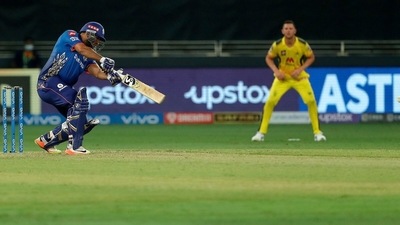 Saurabh Tiwary remained unbeaten on 50 off 40 balls but it wasn't enough to see MI through.&nbsp; (IPL/Twitter)