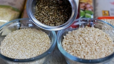 Whole grains: A diet rich in high fibre boosts metabolism and promotes digestive health. It also helps in controlling blood sugar levels. (Pixabay) Whole grains: A diet rich in high fibre boosts metabolism and promotes digestive health. It also helps in controlling blood sugar levels. (Pixabay)
