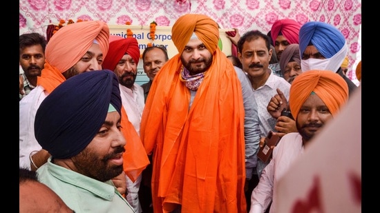 Punjab Congress President Navjot Singh Sidhu (PTI)