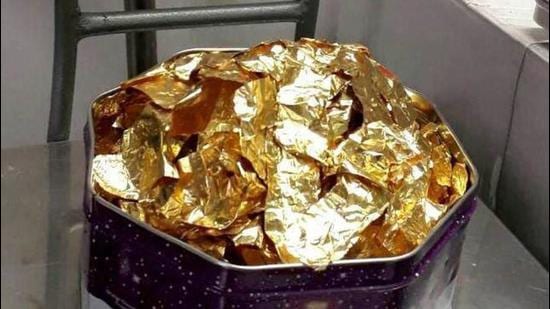 On August 24, too, customs officials had seized 1,600 kg gold worth <span class='webrupee'>₹</span>78 lakh from a man who landed at the Amritsar airport on an IndiGo flight from Sharjah. (PTI/Representative image)