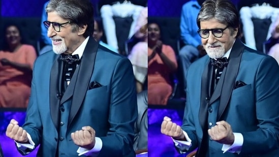 Amitabh Bachchan recreated the hook step of Jumma Chumma on KBC 13.&nbsp;