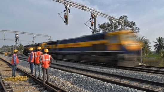 Govt to train 50,000 youths in 3 years under Rail Kaushal Vikas Yojana (AFP/file photo)