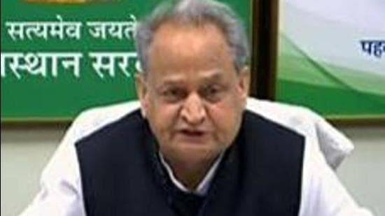 Lokesh Sharma was associated with Rajasthan CM Ashok Gehlot for over a decade and had been looking after his social media. (ANI Photo)