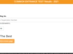 Karnataka KCET results 2021: Candidates who taken the exam can check their results on the official website of KEA at karresults.nic.in.