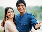 Samantha Akkinenni with her father-in-law Nagarjuna. Samantha Akkinenni with her father-in-law Nagarjuna.