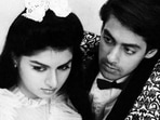 Bhagyashree made her debut opposite Salman Khan. Bhagyashree made her debut opposite Salman Khan.