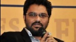 Babul Supriyo joined the Trinamool Congress on Saturday. (PTI) Babul Supriyo joined the Trinamool Congress on Saturday. (PTI)