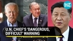 Biden, Guterres and Xi Jinping