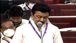 Tamil Nadu chief minister M K Stalin issued admission letters to 50 students of government schools, who would be admitted to the premier Anna University in Chennai under the 7.5% quota. (ANI) Tamil Nadu chief minister M K Stalin issued admission letters to 50 students of government schools, who would be admitted to the premier Anna University in Chennai under the 7.5% quota. (ANI)