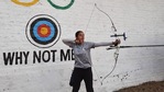  Ridhi Phor takes aim. (HT) Ridhi Phor takes aim. (HT)