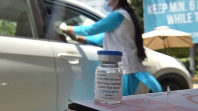 Mandaviya highlighted that the surplus supply of vaccines will be used to fulfil India’s commitment to the global fight against Covid-19 vaccines. (HT File)