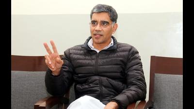 Punjab Congress former president Sunil Jakhar’s nephew Ajay Vir Jakhar on Monday announced his decision to resign from the post of chairperson of the state farmers’ commission. (HT file photo) Punjab Congress former president Sunil Jakhar’s nephew Ajay Vir Jakhar on Monday announced his decision to resign from the post of chairperson of the state farmers’ commission. (HT file photo)