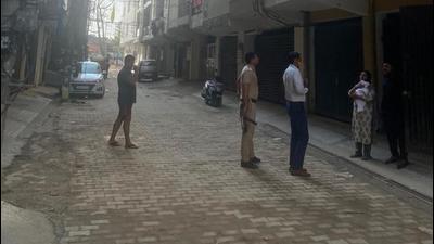 A view of Sai Lane, an illegal colony in Old Gurugram. A view of Sai Lane, an illegal colony in Old Gurugram.