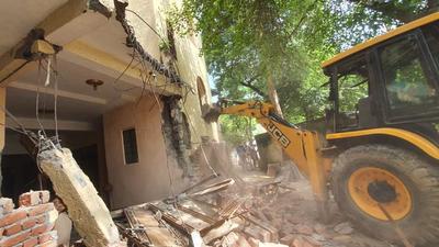 MCG has faced resistance from Nathupur residents while clearing encroachments in the past. MCG has faced resistance from Nathupur residents while clearing encroachments in the past.