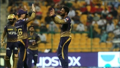 Varun Chakravarthy picked up three wickets. (IPL)