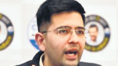 AAP says Congress was on a decline in Punjab and AAP was likely to be the biggest beneficiary of this. (Sanjeev Verma/HT PHOTO) AAP says Congress was on a decline in Punjab and AAP was likely to be the biggest beneficiary of this. (Sanjeev Verma/HT PHOTO)