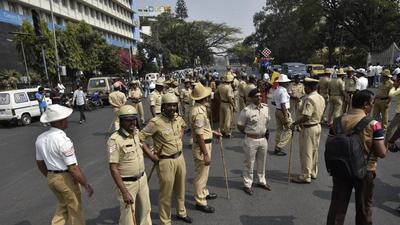 The accused is a native of Rajasthan and a case has been filed under the Official Secrets Act and Indian Penal Code, an official from the CCB department of Bengaluru police said. (Arijit Sen/HT Photo)
