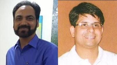 Hussan Lal (left), who has been appointed the principal secretary to new Punjab chief minister Charanjit Singh Channi, and Rahul Tiwari, who is the new special principal secretary to the CM. (HT file photos) Hussan Lal (left), who has been appointed the principal secretary to new Punjab chief minister Charanjit Singh Channi, and Rahul Tiwari, who is the new special principal secretary to the CM. (HT file photos)