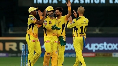 Chennai Super Kings beart Mumbai Indians by 20 runs in IPL 2021 match 30 (ANI) Chennai Super Kings beart Mumbai Indians by 20 runs in IPL 2021 match 30 (ANI)