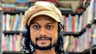 Chats with the soft-spoken Mr Nagraj are demanding. (Mayank Austen Soofi) Chats with the soft-spoken Mr Nagraj are demanding. (Mayank Austen Soofi)