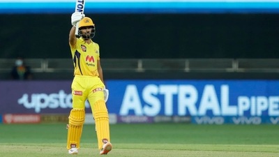 CSK opener Ruturaj Gaikwad (IPL / Twitter)