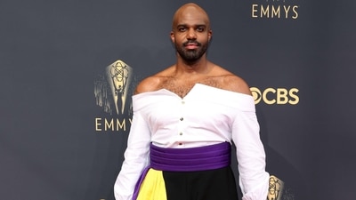 Carl Clemons-Hopkins at the 73rd Primetime Emmy Awards at L.A. LIVE. (AFP) Carl Clemons-Hopkins at the 73rd Primetime Emmy Awards at L.A. LIVE. (AFP)