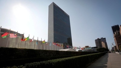 The United Nations headquarters is seen ahead of the annual UN General Assembly high-level debate. (Reuters Photo)
