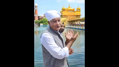 Congress leader Sunil Jakhar was a frontrunner for the chief minister’s post after Amarinder Singh resigned on September 18. (PTI)