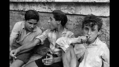 David Seymour captured this image of Italian youth in 1948 (David Seymour/Magnum Photos/Agentur Focus) David Seymour captured this image of Italian youth in 1948 (David Seymour/Magnum Photos/Agentur Focus)