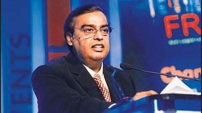 Mukesh Ambani, chairman , Reliance Industries Limited. (HT archive)