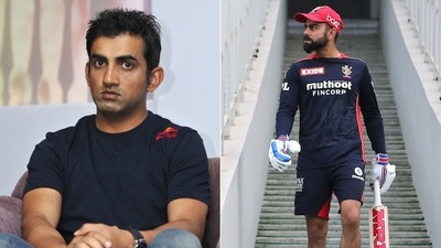 Gautam Gambhir has questioned the timing of Virat Kohli's decision of steeping down as RCB captain.&nbsp; (Getty/IPL)