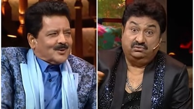 Udit Narayan and Kumar Sanu appeared as guests on The Kapil Sharma Show on Sunday.