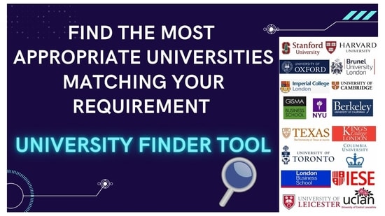 University Finder Tool
