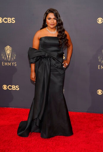 Mindy Kaling arrives at the 73rd Primetime Emmy Awards(Chris Pizzello/Invision/AP)