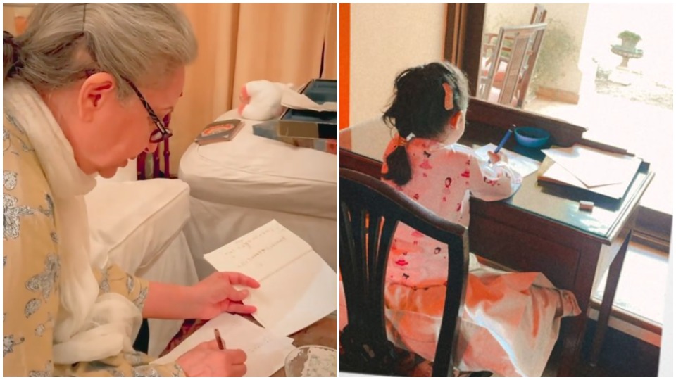 Sharmila and Inaaya's pictures shared by Soha Ali Khan. Sharmila and Inaaya's pictures shared by Soha Ali Khan.