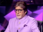 Amitabh Bachchan on Kaun Banega Crorepati 13. Amitabh Bachchan on Kaun Banega Crorepati 13.