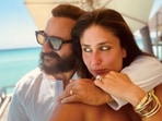 Kareena Kapoor and Saif Ali Khan on their vacation. Kareena Kapoor and Saif Ali Khan on their vacation.