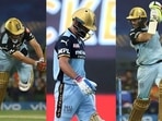 From Left: AB de Villiers, Virat Kohli and Glenn Maxwell endured low scores. (IPL) From Left: AB de Villiers, Virat Kohli and Glenn Maxwell endured low scores. (IPL)