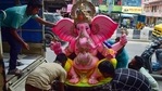 Pratibha Pal said the IMC had collected idols of Lord Ganesh from various centres on the last day of the ten-day festival on Sunday for immersion at the select water sources.(PTI file photo. Representative image) Pratibha Pal said the IMC had collected idols of Lord Ganesh from various centres on the last day of the ten-day festival on Sunday for immersion at the select water sources.(PTI file photo. Representative image)