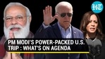 PM Modi, Joe Biden & Kamala Harris PM Modi, Joe Biden & Kamala Harris