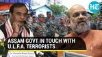 On talks with terrorist group ULFA, Assam CM Himanta Sarma's clarification On talks with terrorist group ULFA, Assam CM Himanta Sarma's clarification