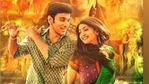 Pratik Gandhi and Aindrita Ray on a poster for Bhavai. Pratik Gandhi and Aindrita Ray on a poster for Bhavai.