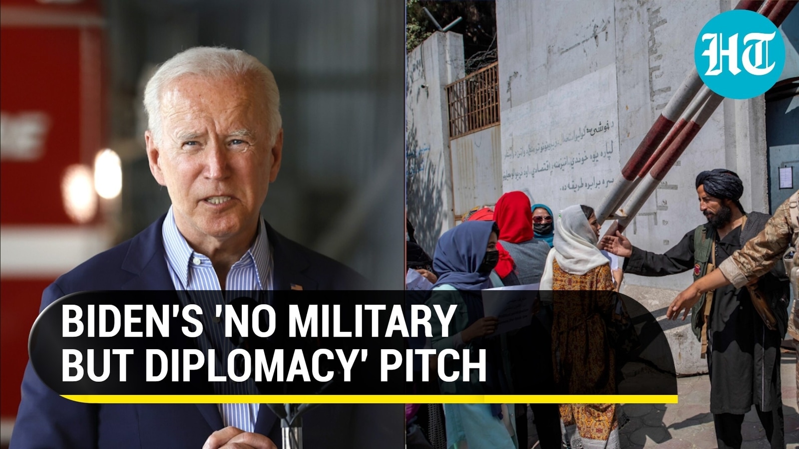 Biden's Stern Warning To Taliban; Says 'military Use' Will Be Last 