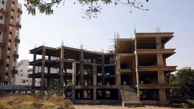 An incomplete school building on amenity space in Pune. BJP has decided to put out all the facts about the amenity spaces proposal in the public domain to clear the air among critics. (HT FILE ) An incomplete school building on amenity space in Pune. BJP has decided to put out all the facts about the amenity spaces proposal in the public domain to clear the air among critics. (HT FILE )