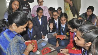 Phulkari can be way to empower women who are traditional artisans, Punjabi University Women Studies Centre says. (HT Photo)